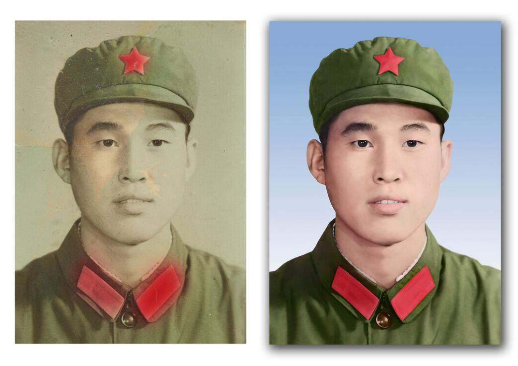 金波乡破损照片修复-18